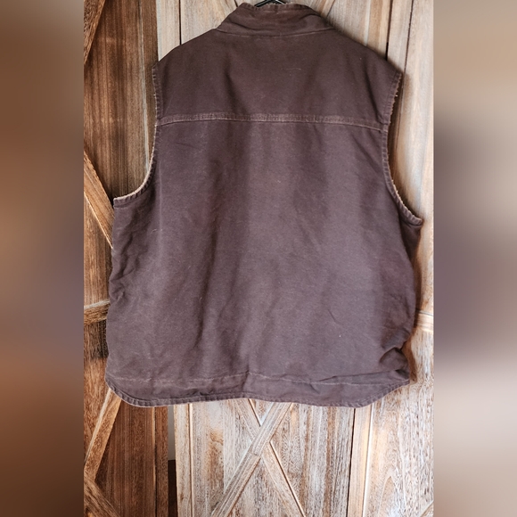 Carhartt Mens Denim Vest - Picture 3 of 6